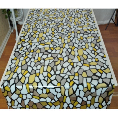 Скатерть жидкое стекло Transparent tablecloth (PVC) 0.8mm 0,8x20 m арт. 3585A