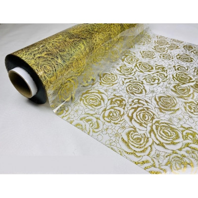 Скатерть жидкое стекло Transparent tablecloth (PVC) 0.8mm 0,8x20 m арт. 4834А