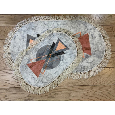 Новинка Коврик декоратив 2 предмета 60*100 Цифровая печать deco 8