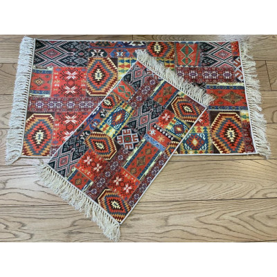 Новинка Коврик декоратив 2 предмета 60*100 Цифровая печать deco 9