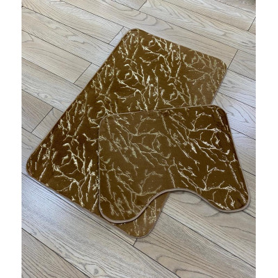 Набор ковриков для в/к MRAMOR 60х100+50х60 brown